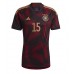 Maillot de foot Allemagne Niklas Sule #15 Extérieur vêtements Monde 2022 Manches Courtes
